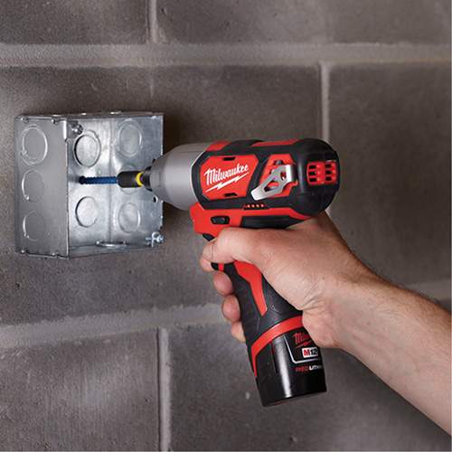 Milwaukee ML2462-22 M12 1/4" Hex Impact Driver Kit