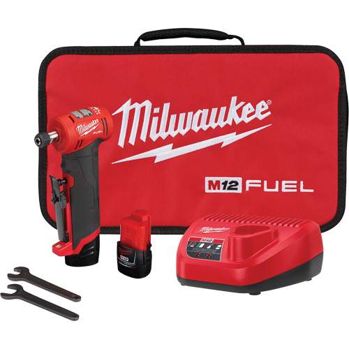 Milwaukee ML2485-22 M12 Fuel Right Angle Die Grinder Kit