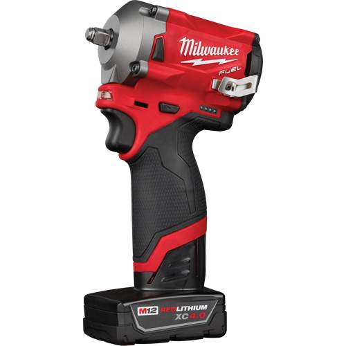 Milwaukee 2554-22 M12 Fuel Stubby Impact Wrench Kit
