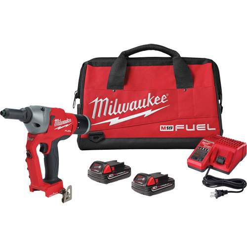 Milwaukee ML2660-22CT M18 Fuel 1/4" Blind Rivet Tool with One-Key Kit