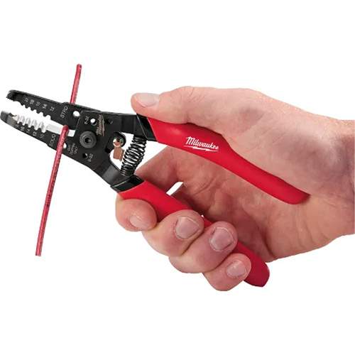 Milwaukee 48-22-6109 7-1/8" Wire Stripper/Cutter for Solid &amp; Stranded Wire