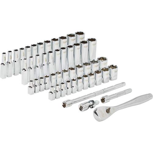 Milwaukee ML48-22-9004 50-Piece SAE &amp; Metric Ratchet &amp; Socket Set