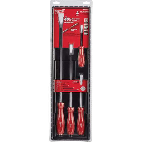 Milwaukee ML48-22-9214 4-Piece Pry Bar Set