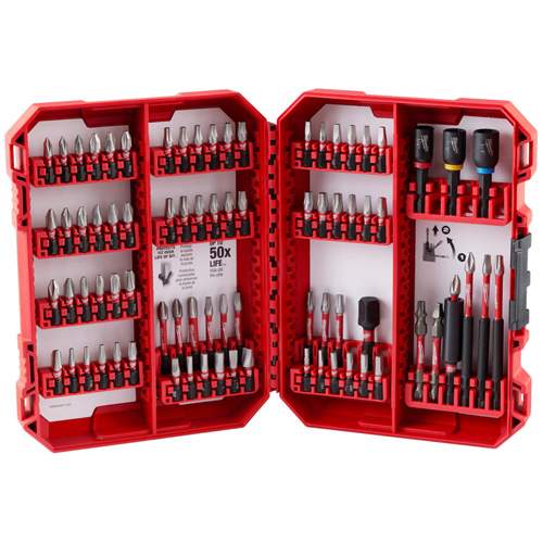 Milwaukee ML48-32-4094 80-Piece SHOCKWAVE Impact Duty Driver Bit Set