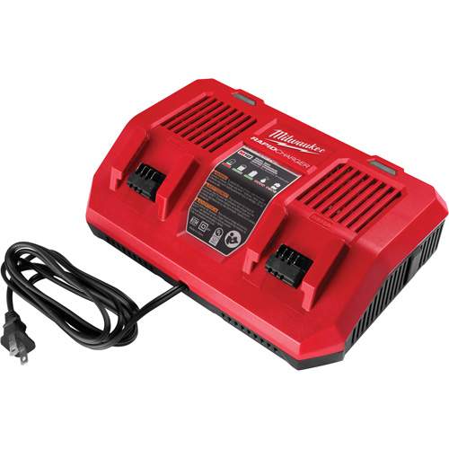 Milwaukee 48-59-1802 M18 Dual Bay Simultaneous Rapid Charger