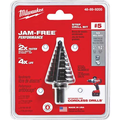 Milwaukee ML48-89-9205 #5 Step Drill Bit