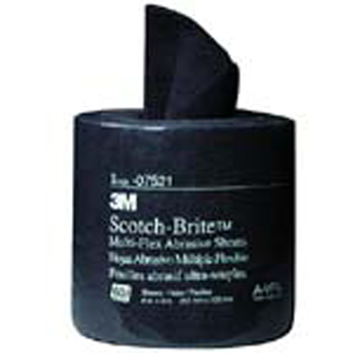 3M 7521 Multiflex Abrasive Sheets, 8 Inches x 20 Feet