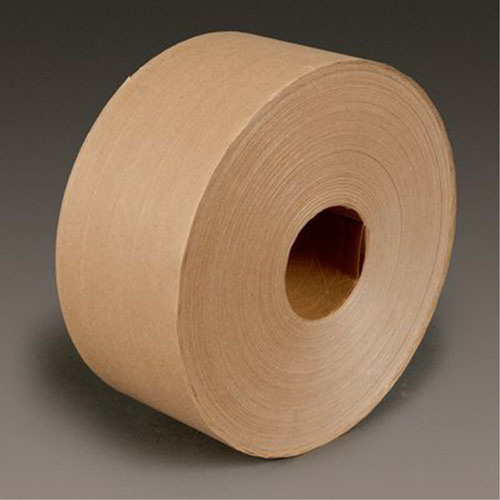 3M 6147 Water Activated Paper Tape, 3 Inch x 450 Feet