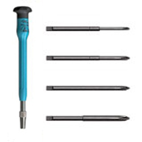 Moody Tools 55-0300 Interchangeable Cross Point Driver Set