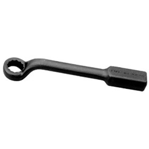 12 Points 16 Overall Length Industrial Black Finish Martin 8816B Forged Alloy Steel 2-15/16 Opening 45 Degree Offset Striking Face Box Wrench 