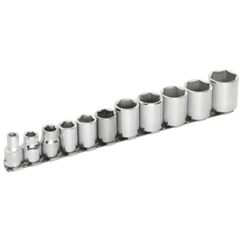 Martin Tools B11K 11Pc 3/8 Inch 6Pt Standard Socket Set