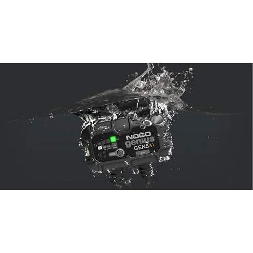 NOCO GEN5X1 1-Bank, 5-Amp On-Board Battery Charger, Battery Maintainer, and Battery Desulfator