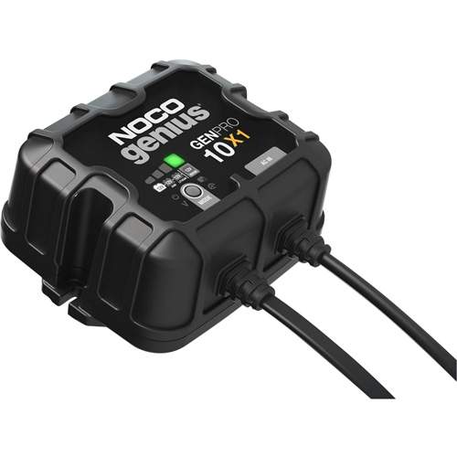 NOCO GENPRO10X1 1-Bank, 10-Amp On-Board Battery Charger, Battery Maintainer, and Battery Desulfator