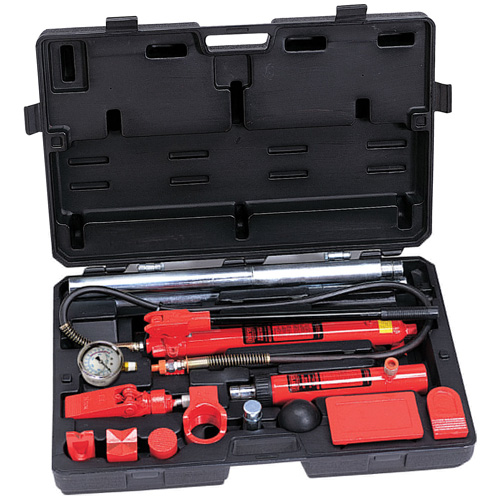 NorcoLifting 910005C 10 Ton Basic Collision Repair Kit - Forged Adaptors