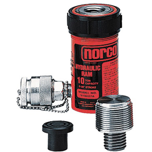 NorcoLifting 910027A 10 Ton Standard Ram, 2-1/8 Inch Stroke