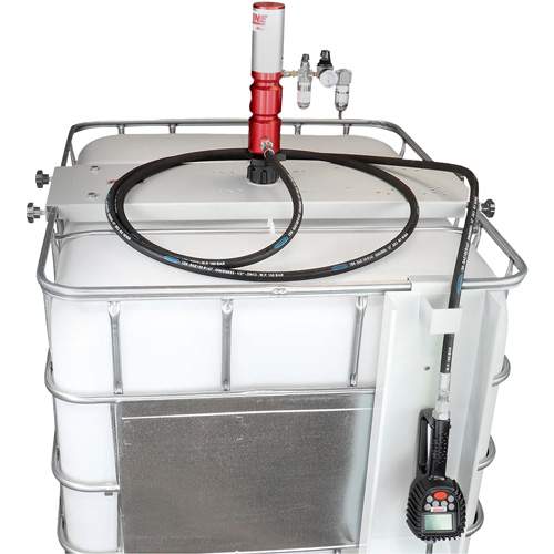 National Spencer ZE1730PK-IBC-300 5:1 Premium Series Pump Kit IBC with Hose &amp; Preset Meter