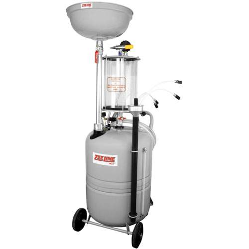 National Spencer ZE21CMB 21 Gallon Combo Oil Drain and Fluid Evacuator with Bowl