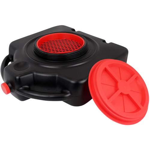 National Spencer ZE700 15 Quart Poly Drain Pan with Lid