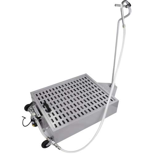 National Spencer ZELP26-EP Steel Low Profile Oil Drain with Electric Pump