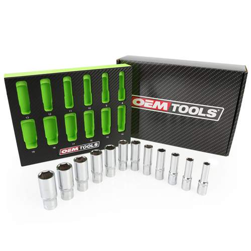 GREAT NECK 23981 Metric Socket Set