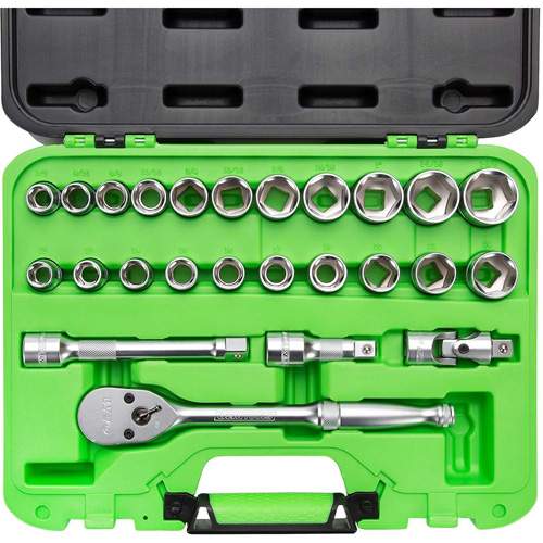 GREAT NECK 23995 26-Piece Ratchet &amp; Socket Set