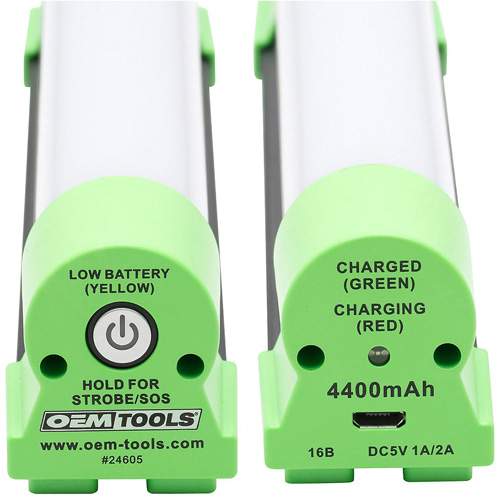 GREAT NECK 24605 Rechargeable Multi-Use Li-ion Work Light