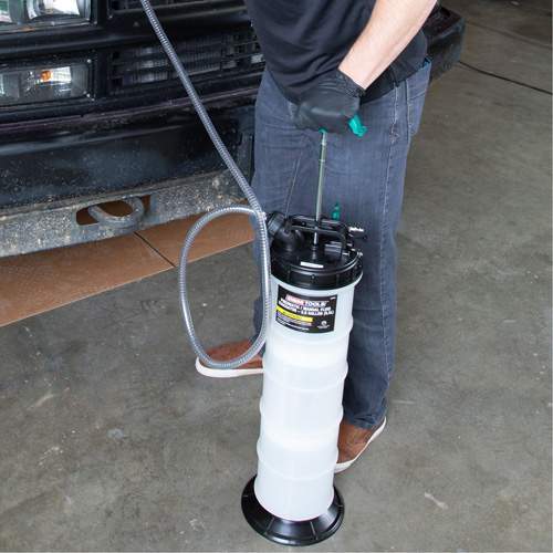GREAT NECK 24938 2.5 Gallon Pneumatic/Manual Fluid Extractor