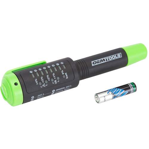 GREAT NECK 25269 Brake Fluid Tester for DOT 3, DOT 4 &amp; DOT 5.1