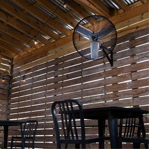 GREAT NECK OEM24893 Outdoor Oscillating Wall Mount Fan