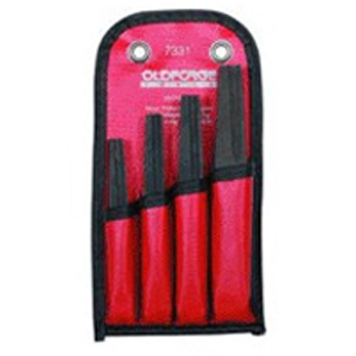 Mayhew Tools 37331 4 Pc Screw Extractor Set