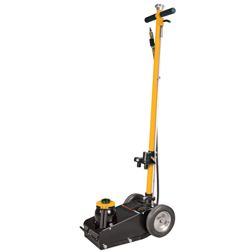 Omega Lift 23221C Air Axle Jack, 2 Stage, 22 Ton Capacity, 9-3/4" Lowered, 21-3/4" Raised