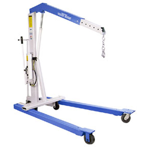 OTC 1819 Floor Crane, Fold Up, 1 Ton