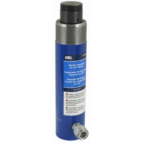 OTC 4111 55-Ton Aluminum Ram with Half Coupler