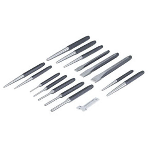 OTC 4600 Punch &amp; Chisel Set, 16 Pc