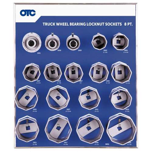OTC 9851 Wheel Bearing Locknut Sockets ToolDiscounter