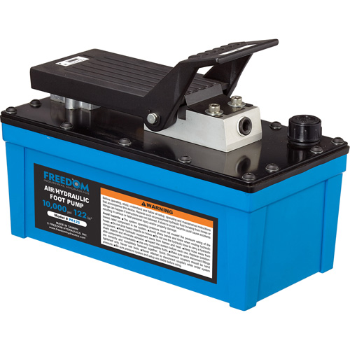 FREEDOM HYDRAULICS PA122 122 In3 10,000 PSI Air Actuated Hyd Treadle Pump