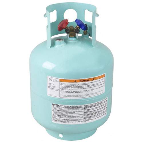 Robinair 34750 Refrigerant Tank, 50 lb., R134A