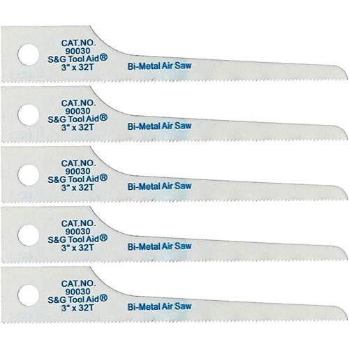 S & G Tool Aid 90030 Tool Aid&reg; Reciprocating Air Saw Blades