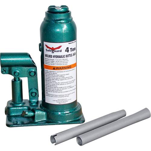 THA HYDRAULICS 61040 4 Ton Welded Inline Bottle Jack
