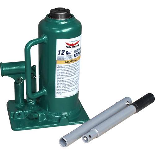 THA HYDRAULICS 61120 12 Ton Welded Inline Bottle Jack