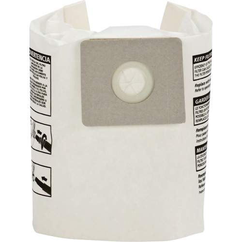 Shop Vac 9066900 Single-Ply Wet/Dry Vacuum Bags