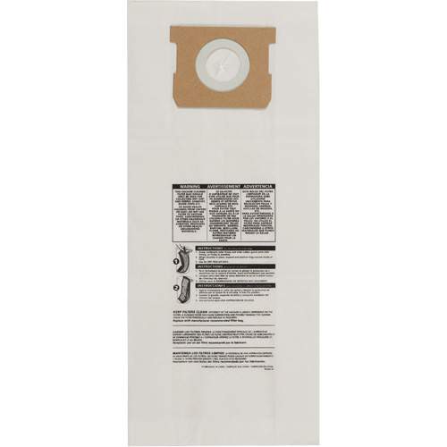 Shop Vac 9193200 Type O Hang Up/Bulldog Vacuum Paper Bags