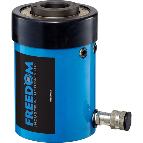 FREEDOM HYDRAULICS SHS603 60 Ton Single Acting Hollow Hole Cylinder, 3.