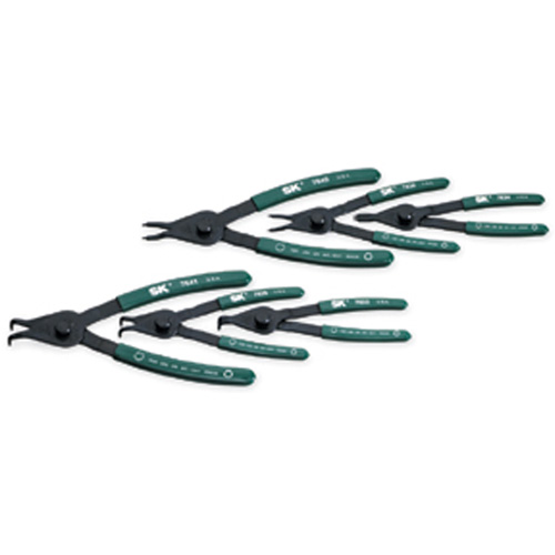 SK Tools 7600 Retaining Ring Plier Set, 6 Pc