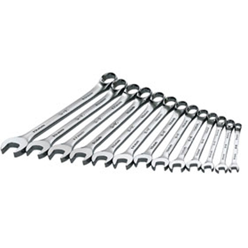 SK Tools 86123 Metric Long Pattern Combination Wrench Set, 13 Pc