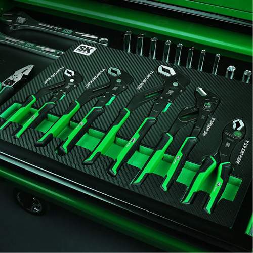 SK Tools SK01459 Dual-Material Multi-Purpose Pliers Set