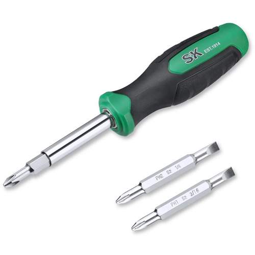 SK Tools SK02000 6-in-1 Screwdriver