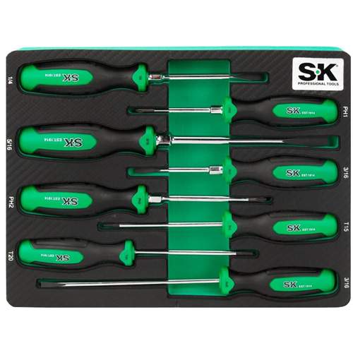 SK Tools SK02017 7-in-1 Reversible Ratcheting Screwdriver
