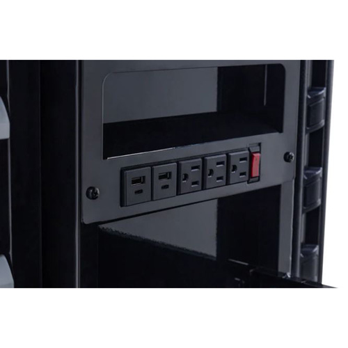 Sunex 8065PCBK JUIC'D BOX 50" Powered Cart