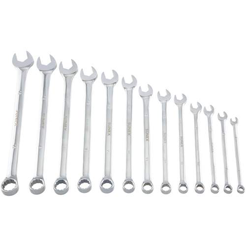 Sunex 9911M Metric 12-Point V-Groove 13-Piece Wrench Set in EVA Foam